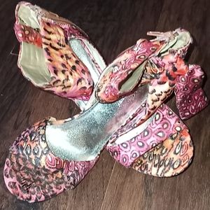 High heel shoes